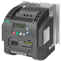 Siemens 6SL32105BE240UV0 Ac Drive, Vfd, 5 Hp, 480Vac, 3 Phase, Sinamics V20